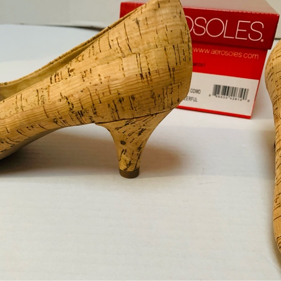 AEROSOLES Cork Comi Women’s Size 9 Pump - Picture 7 of 7